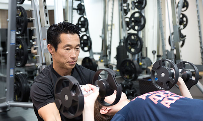 トレーニングの様子